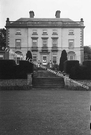 ABBEYLEIX HOUSE  EAST FRONT FROM GARDEN